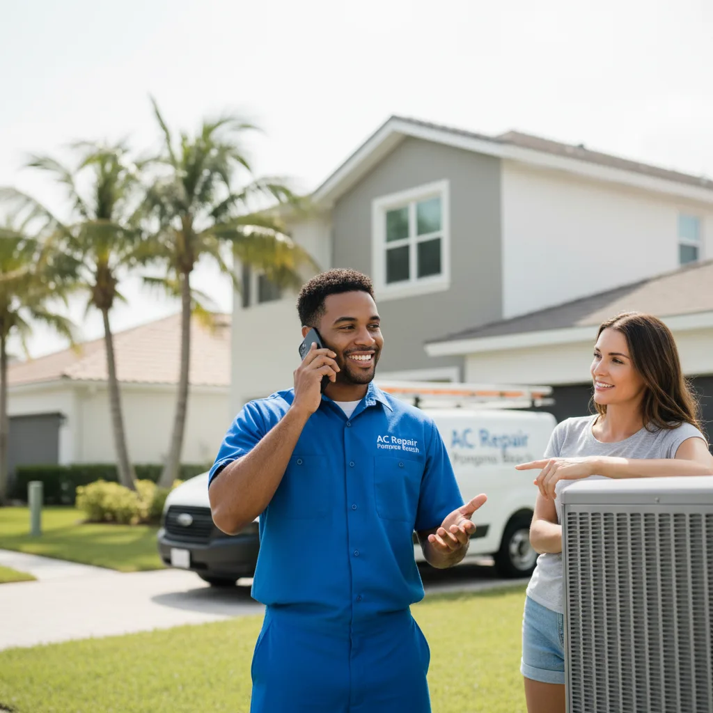 AC Repair Pompano Beach customer support in Highspire